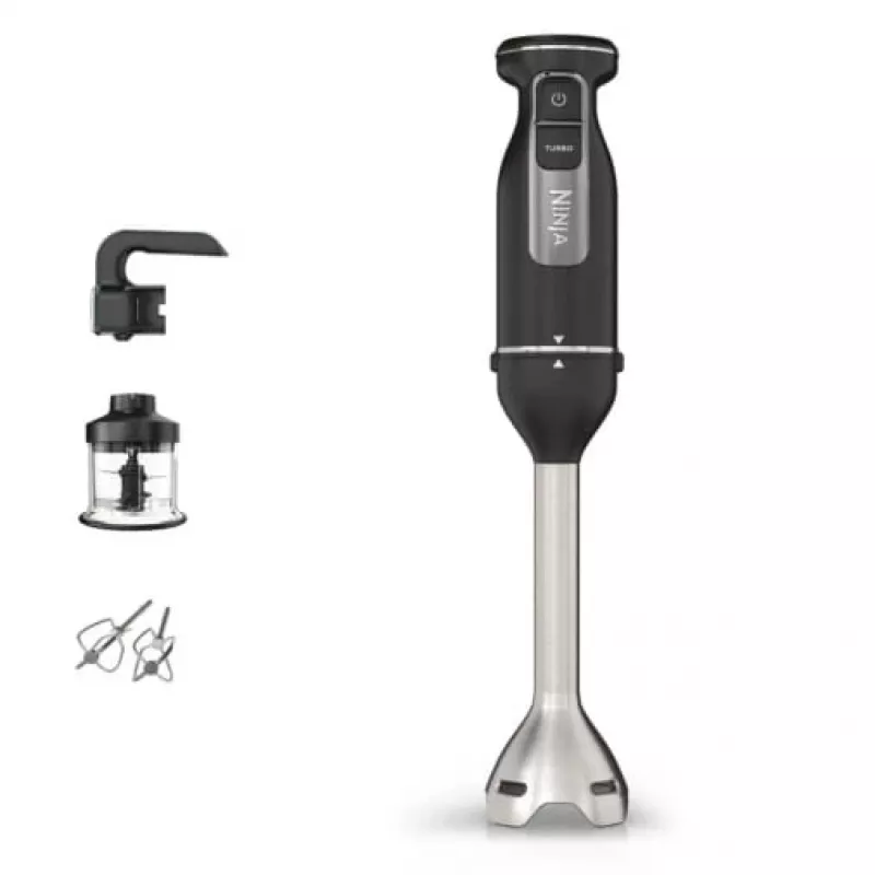 Ninja CI090UK Batidora de mano y amasadora 2 en 1 en Negro 850 W