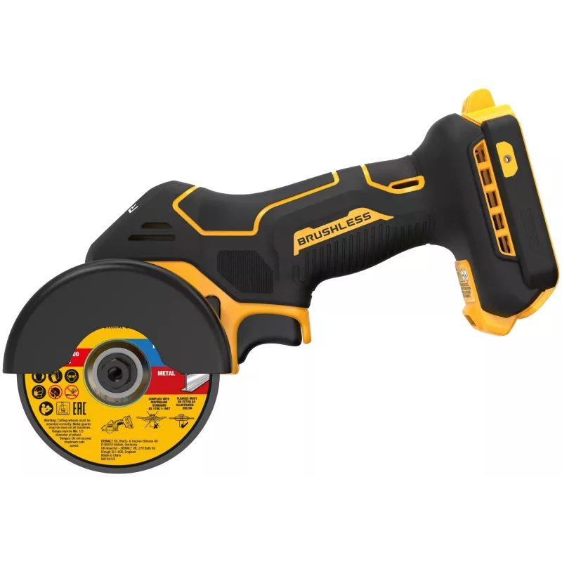 DeWALT DCS438N-XJ 18V XR cortadora de materiales múltiples inalámbrica sin escobillas, 76 mm, sin batería ni cargador