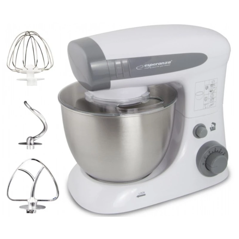 Esperanza EKM024 Cooking Assistant batidora de pie, 800 W, 4 l