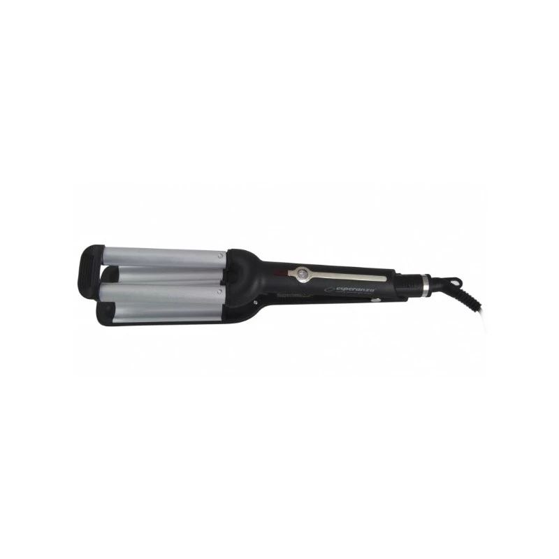 Rizador Esperanza EBL013 — 55 W, placas cerámicas, máx. 200 °C, cable giratorio de 1,8 m