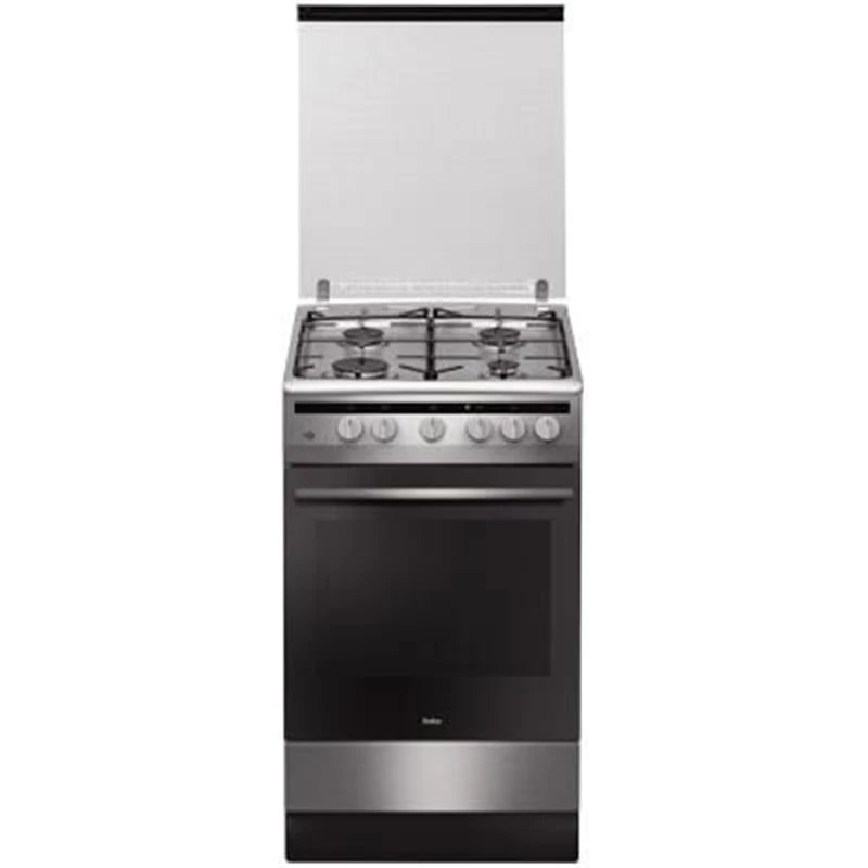 Amica 57GGH5.43HZpMsN(Xx) Cocina independiente Gas Plata a