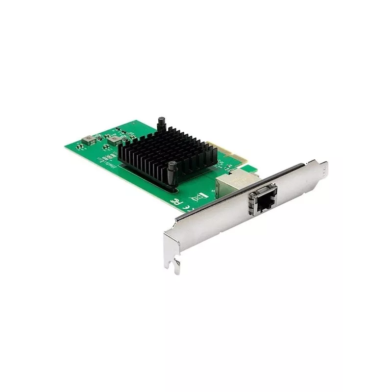 Tarjeta de interfaz Inter-Tech ST-7267 PCIe RJ-45 10 Gbit/s Verde Plata