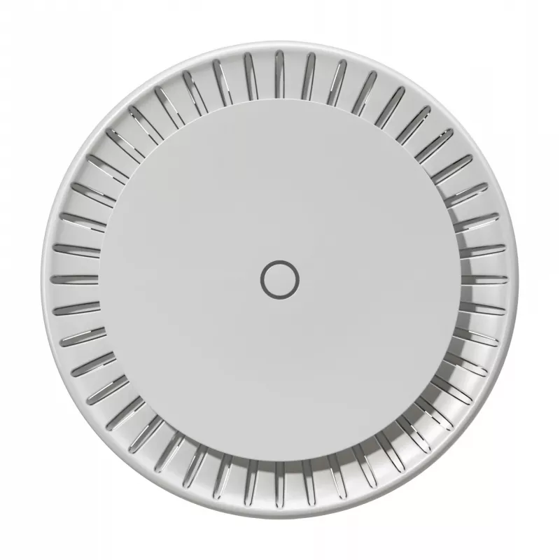 Punto de acceso MikroTik cAP ax montaje en techo Wi‑Fi 6 dual‑band 2.4 GHz/5 GHz, 1774 Mbps, 2x RJ45, IP20, RouterOS