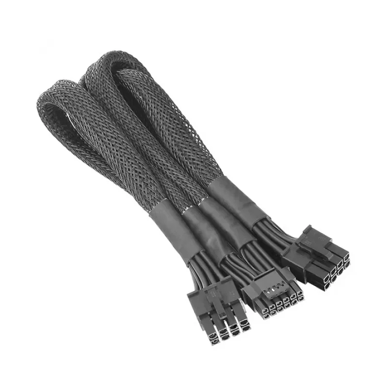 Thermaltake AC-063-CN1NAN-A1 divisor de cable, negro, macho/macho, 600 mm
