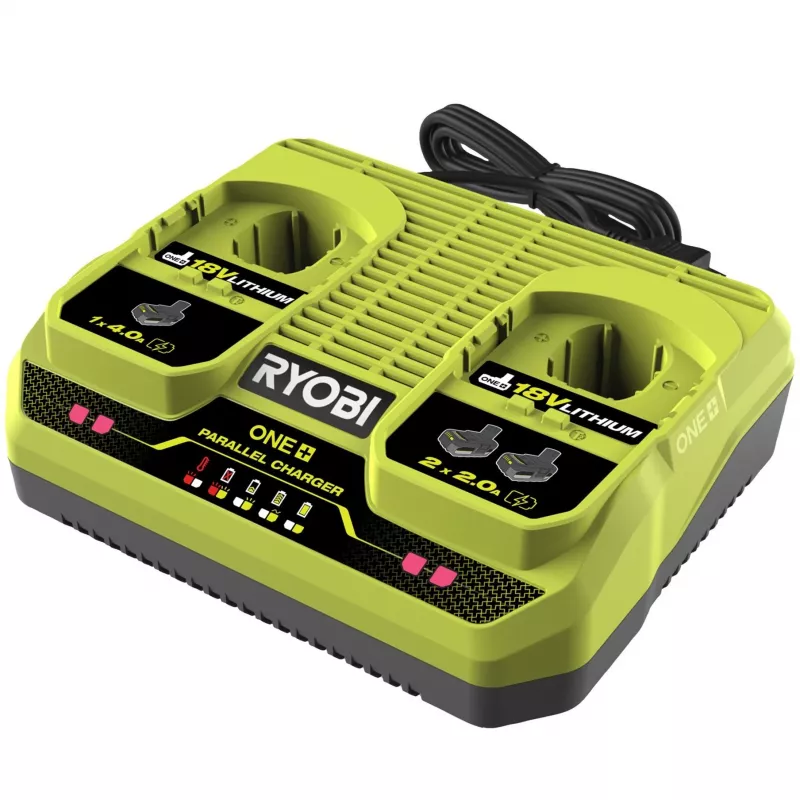 Cargador de batería 18V / 2 puertos