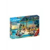 Playmobil 71266 Asterix: Cabaña de Verleihnix Verleihnix y su mujer Bakteria figuras de colección Asterix coleccionistas y fans diversión de juego juegos de rol