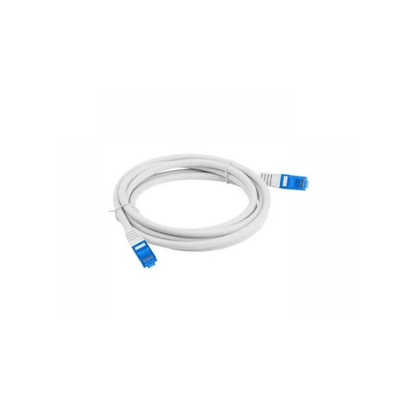 Cable de red LANBERG Cat6a S/FTP PCF6A-10CC-0100-S, 1 m, RJ-45, gris, LSZH, 500 MHz