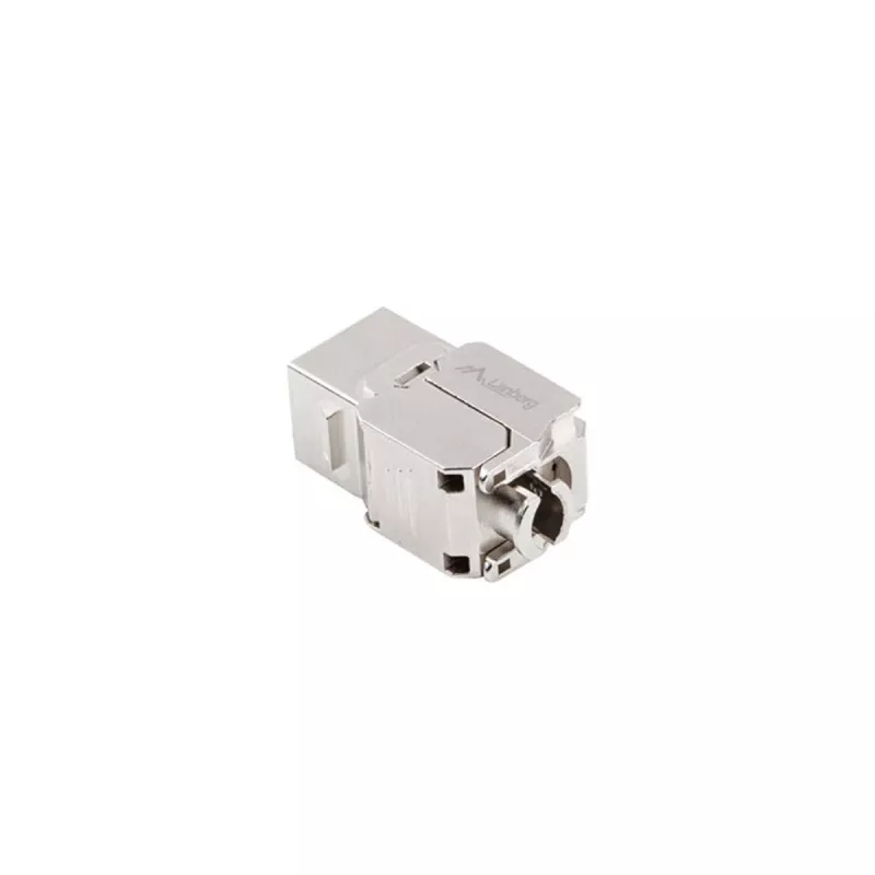 Módulo Keystone Lanberg KSF7-2000 Plano Acero inoxidable