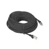 Cable de red LANBERG Cat6 PCU6-10CC-2000-BK — 20 m, U/UTP, RJ-45, negro