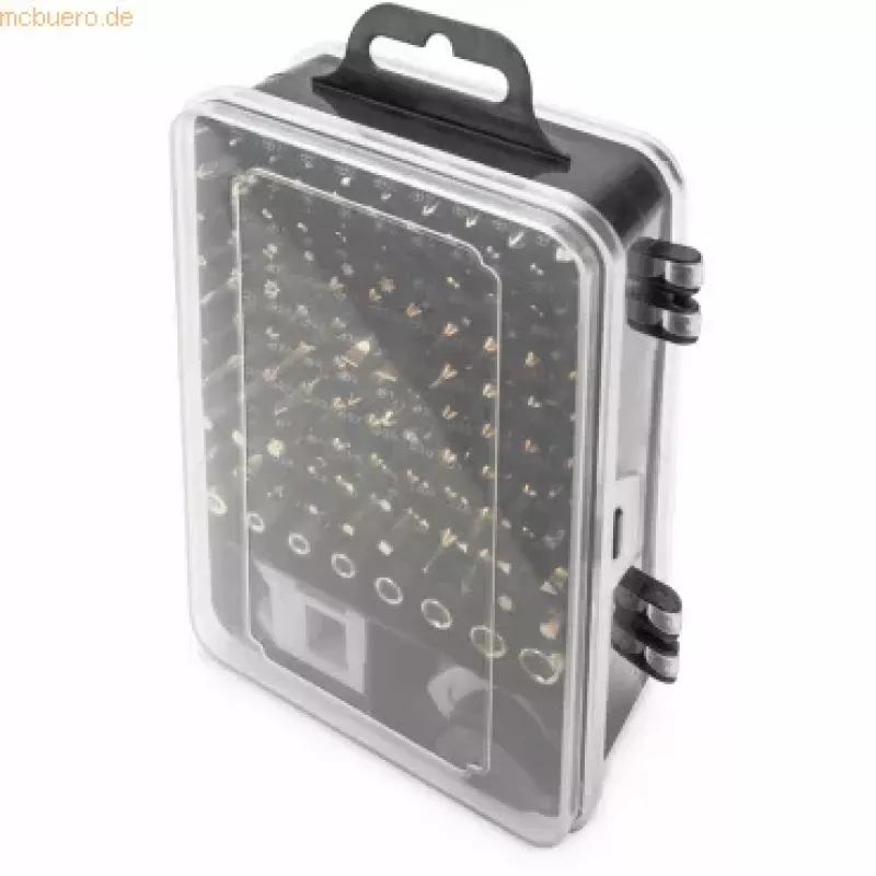 Juego de destornilladores de precisión Digitus 115 piezas 98 bits Security Torx Hex Phillips