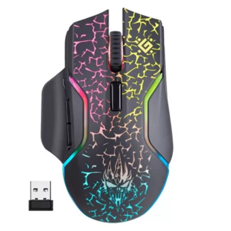 Ratón gaming Defender Oneshot GM-067 diestro RF inalámbrico + USB Type