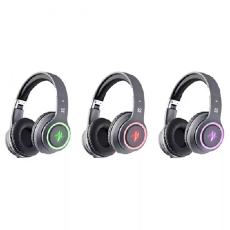 Auriculares DEFENDER FREEMOTION B571 LED inalámbricos binaurales, altavoces de 4 cm, batería de 6–8 h, diseño cerrado, 20–20000 Hz