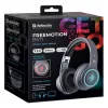Auriculares DEFENDER FREEMOTION B571 LED inalámbricos binaurales, altavoces de 4 cm, batería de 6–8 h, diseño cerrado, 20–20000 Hz