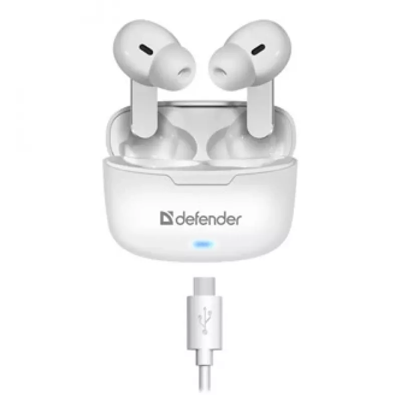 Auriculares Bluetooth Defender TWINS 903, blancos