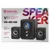 Altavoces DEFENDER V11 11 W con cable 2.1 altavoces satélite de escritorio, USB 5 V, negro