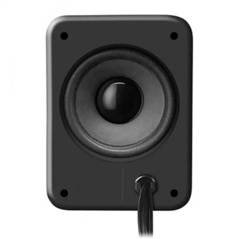 Defender V12 65212 altavoces para ordenador 2.1, 11 W, subwoofer de 5 W, alimentados por USB, retroiluminación LED, negros, 115 x 130 x 223 mm