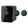 Defender V12 65212 altavoces para ordenador 2.1, 11 W, subwoofer de 5 W, alimentados por USB, retroiluminación LED, negros, 115 x 130 x 223 mm