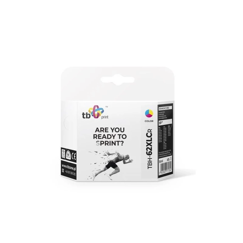 HP OfficeJet 5740 TBH-62XLCR CMY remanufacturado tinta
