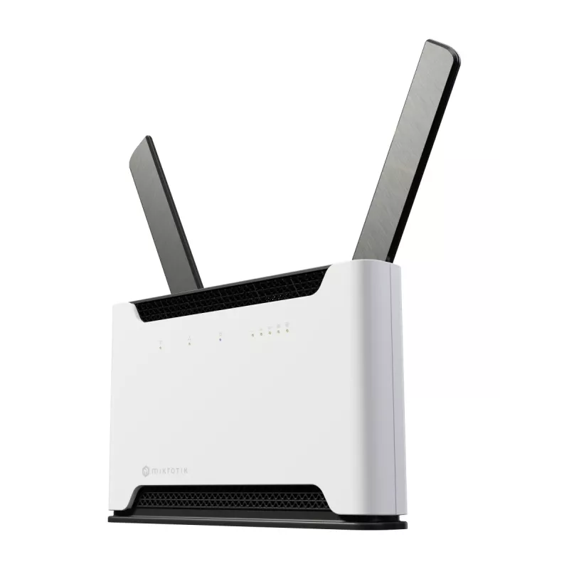 MikroTik Chateau LTE18 AX - Router inalámbrico - Switch de 5 puertos - GigE, 2,5 GigE - Wi-Fi 5, Wi-Fi 6 - Doble banda (S53UG+5HAXD2HAXD-TC&EG18-EA)
