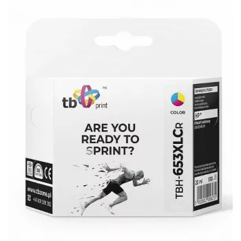 Tinta para HP DJ6075 TBH-653XLCR CMY ref.