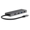 Adaptador TB USB-C 7v1 USB 3.0, 2xUSB 2.0, HDMI, PD, SD/TF