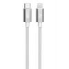 Cable TB USB-C - Lightning trenzado 1m, plata