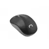 Natec Toucan Ratón inalámbrico, 1600 DPI, negro