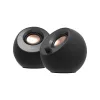 Altavoces de sobremesa CREATIVE Pebble V3 minimalistas 2.0 USB-C con audio USB, Clear Dialog Enhancement, Bluetooth 5.0, 8W RMS con 16W de potencia máxima