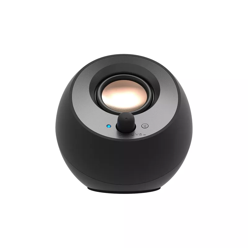 Altavoces de sobremesa CREATIVE Pebble V3 minimalistas 2.0 USB-C con audio USB, Clear Dialog Enhancement, Bluetooth 5.0, 8W RMS con 16W de potencia máxima