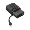 Fuente de alimentación Lenovo GX20Z46255 para portátiles, interior/exterior 100–240 V, cable de 1,8 m, USB-C, negra