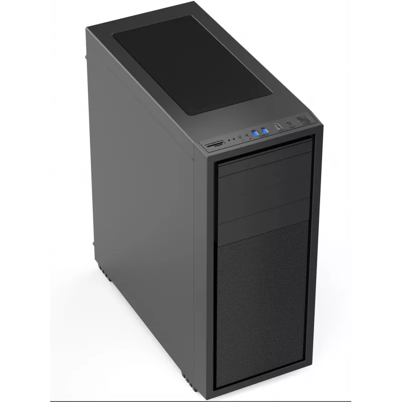 Caja de ordenador Gembird Fornax K500 ATX, Midi-Tower, negra