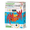 4M verde Science Hybrid Crabot – kit de construcción de robot cangrejo con energía solar – para niños a partir de 5 años