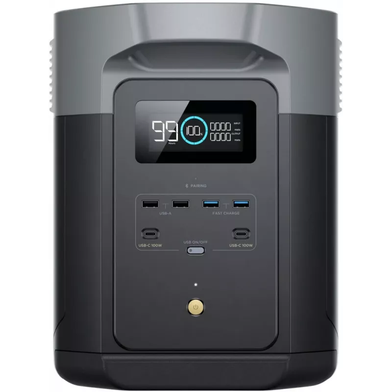 EcoFlow DELTA 2 Max estación de energía portátil litio-ferrofosfato (LiFePO4) 2400 W 23 kg