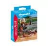 Playmobil Special Plus investigador con cría de caimán set de juego