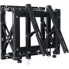 Soporte de pared para pantalla plana Edbak VWPOP65-P - Soportes de pared para pantalla plana (60 kg, 42 inch, 65 inch, 100 x 100 mm, 400 x 200 mm, negro)