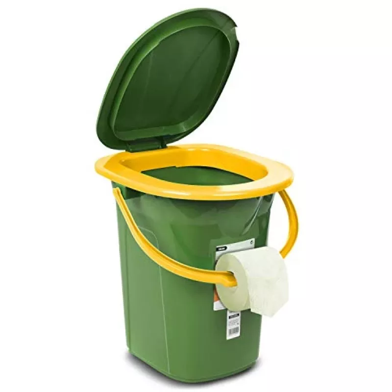 Inodoro portátil como cubo GreenBlue GB320GO – Cubo de inodoro de camping ligero