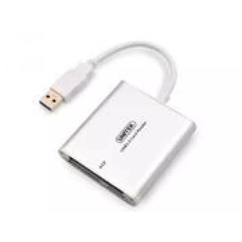 Lector de tarjetas UNITEK Y-9313 USB 3.2 Gen 1 (3.1 Gen 1) plata
