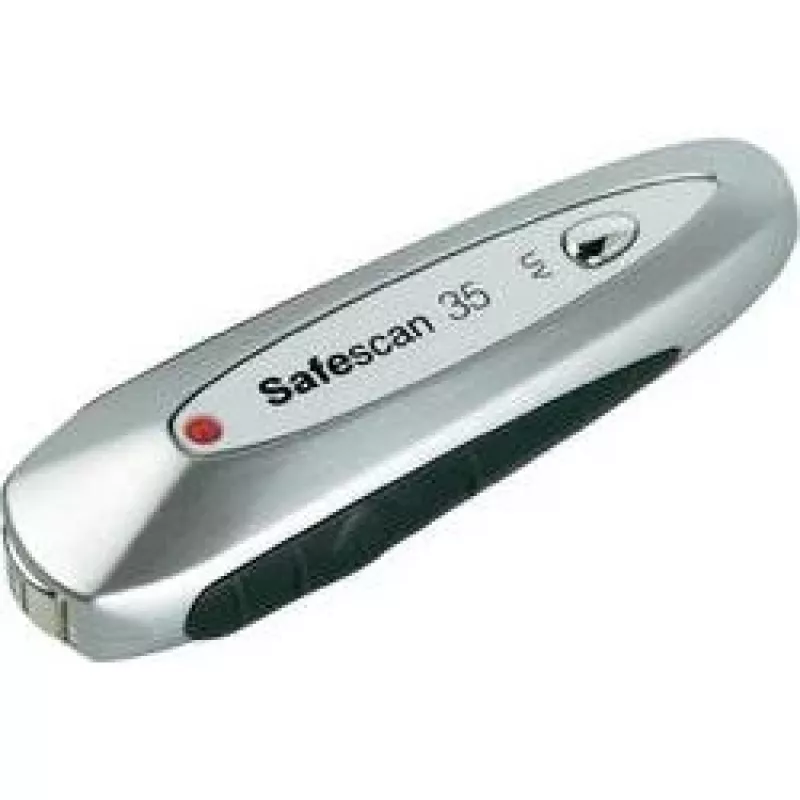 Safescan 35 detector portátil de billetes falsos, UV / magnético / hilo de seguridad
