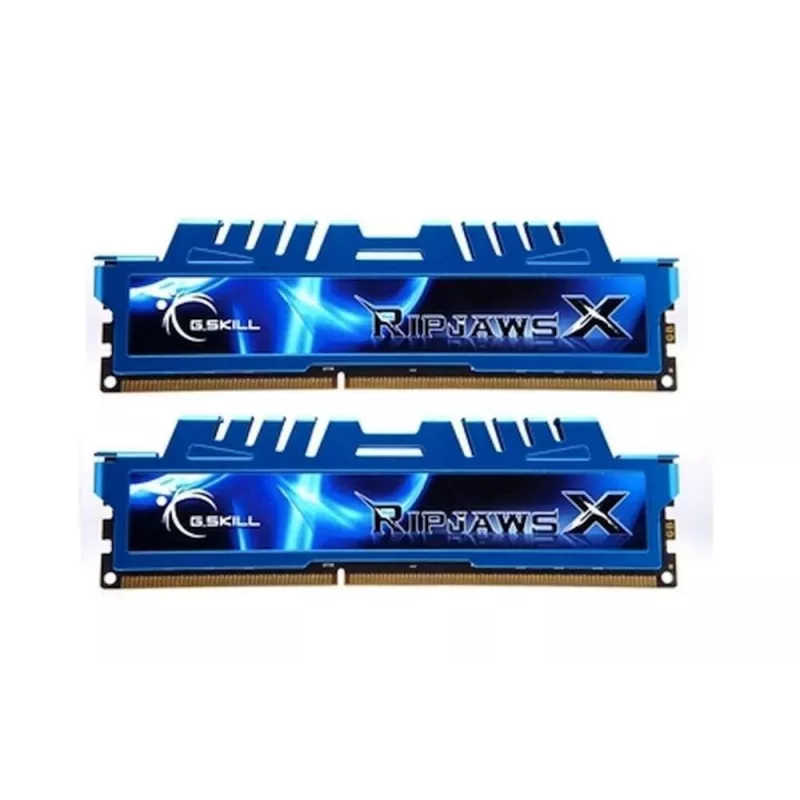 Memoria de sobremesa DDR3 16GB (2x8GB) 2133MHz G.SKILL RipjawsX DIMM 240 pines, 1,6V, CL12, doble canal, disipador