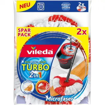 Mopa Vileda roja y blanca