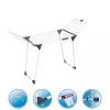 Tendedero VILEDA King White 157247 — acero, 20 m de superficie de secado, plegable con ruedas