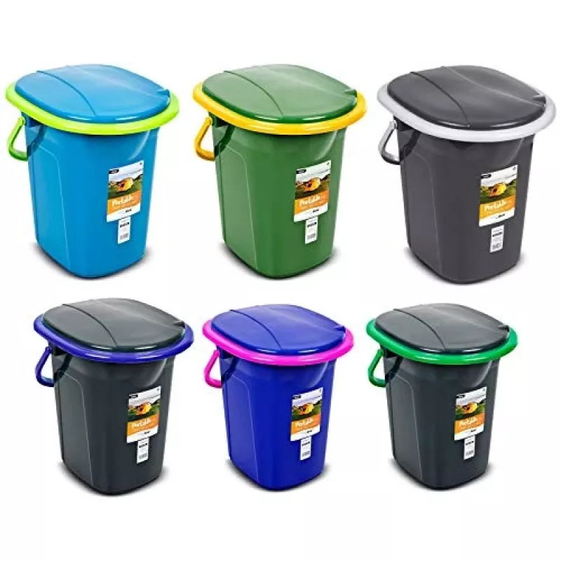 GreenBlue GB320BB inodoro portátil de camping tipo cubo, 19 l, negro/azul marino