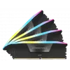 DIMM 64 GB DDR5-6000 (4x 16 GB) Quad-Kit, Memoria RAM negra, CMH64GX5M4B6000C36, Vengeance RGB, INTEL XMP