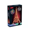 Puzle 3D Cubicfun Torre Eiffel Night Edition LED de cubicfun modelo 306-L534H – puzle arquitectónico 3D iluminado