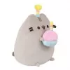 Peluche Pusheen de Pusheen — peluche de 24 cm con gorro de cumpleaños y tarta