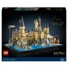 LEGO 76419 Castillo de Hogwarts y terrenos de Harry Potter, gran set para adultos con escenarios icónicos: Gran Comedor, Cámara de los Secretos y más, San Valentín
