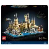 LEGO 76419 Castillo de Hogwarts y terrenos de Harry Potter, gran set para adultos con escenarios icónicos: Gran Comedor, Cámara de los Secretos y más, San Valentín