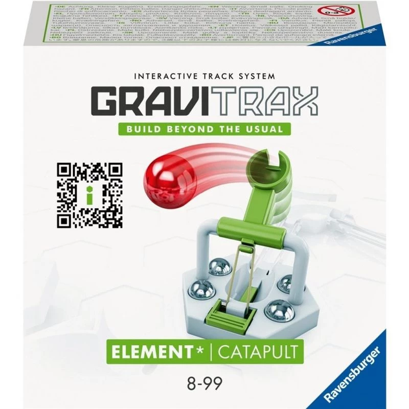 Expansión GraviTrax Catapulta – Pista de canicas STEM, juego de construcción para niños a partir de 8 años