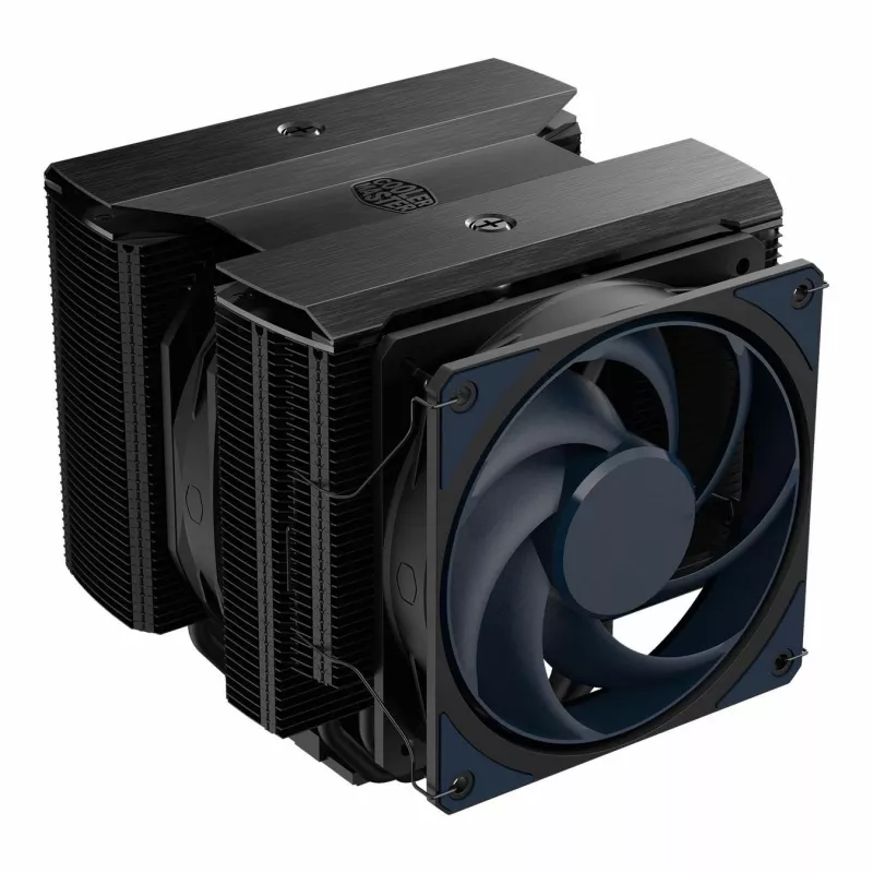 Cooler Master MasterAir MA824 Stealth Disipador de aire para procesador 120/135 mm Negro