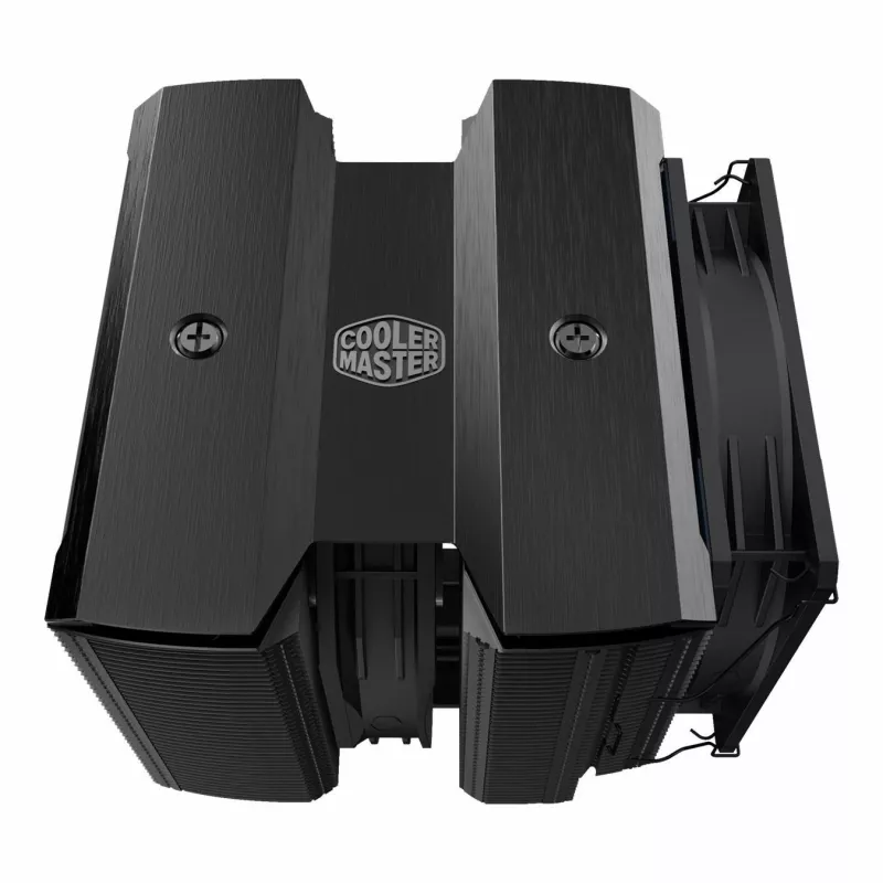 Cooler Master MasterAir MA824 Stealth Disipador de aire para procesador 120/135 mm Negro